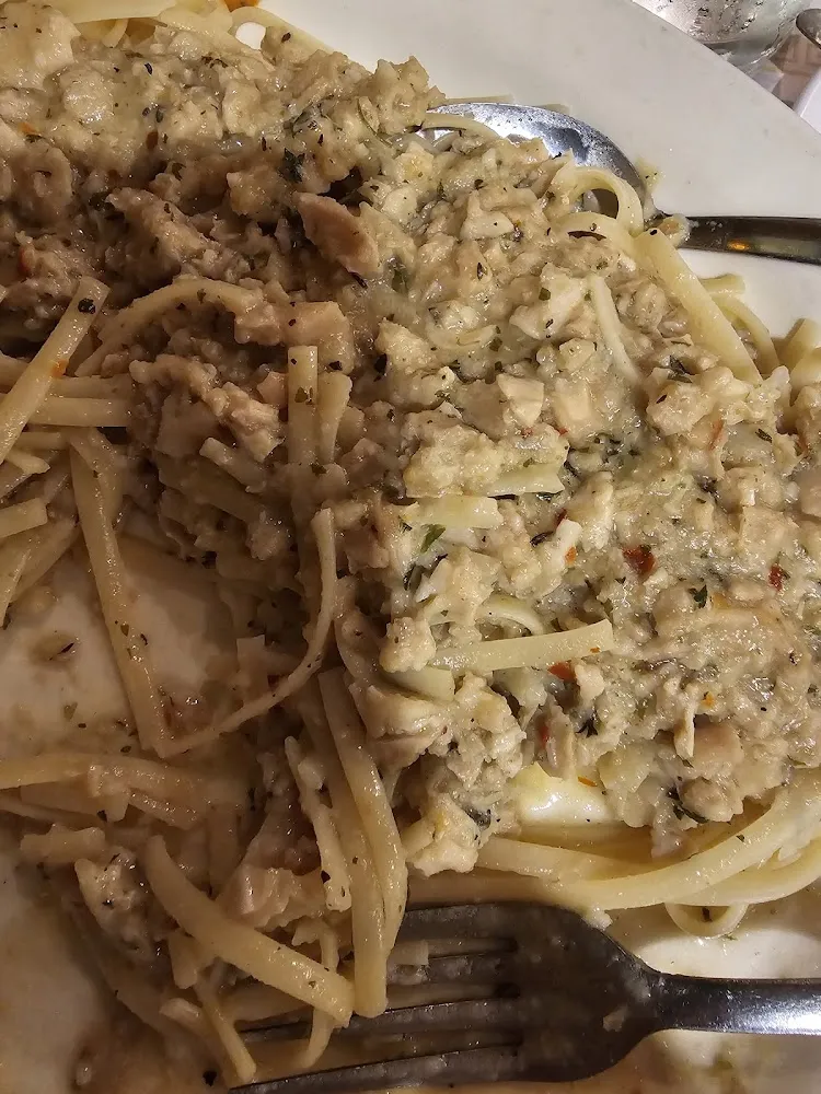 Linguine with Clam Sauce White